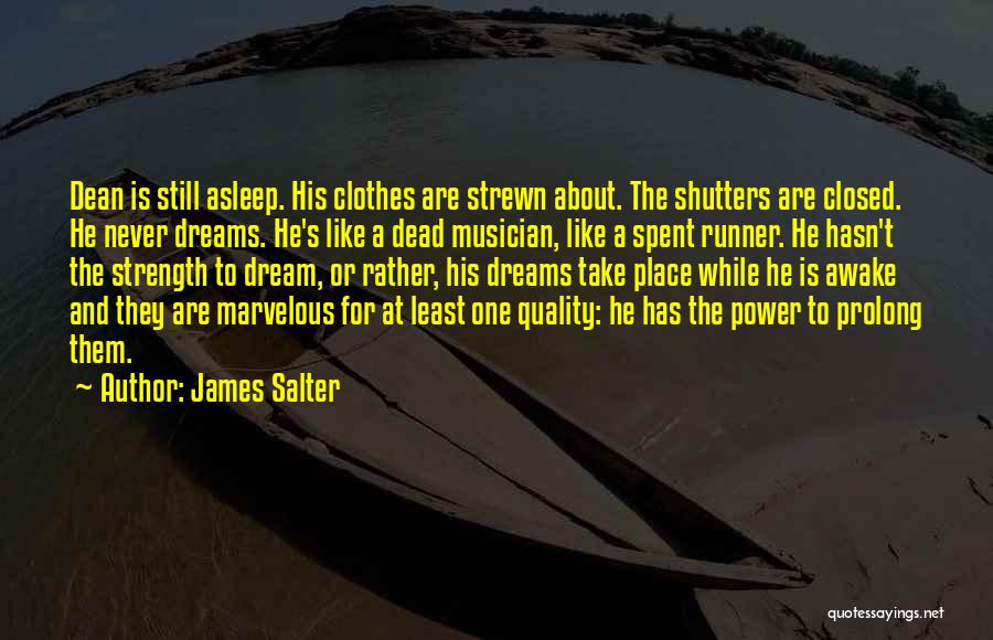 Still Awake Quotes By James Salter