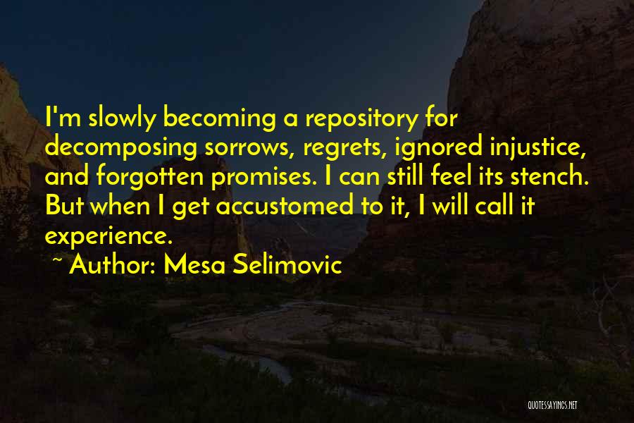 Still Becoming Quotes By Mesa Selimovic
