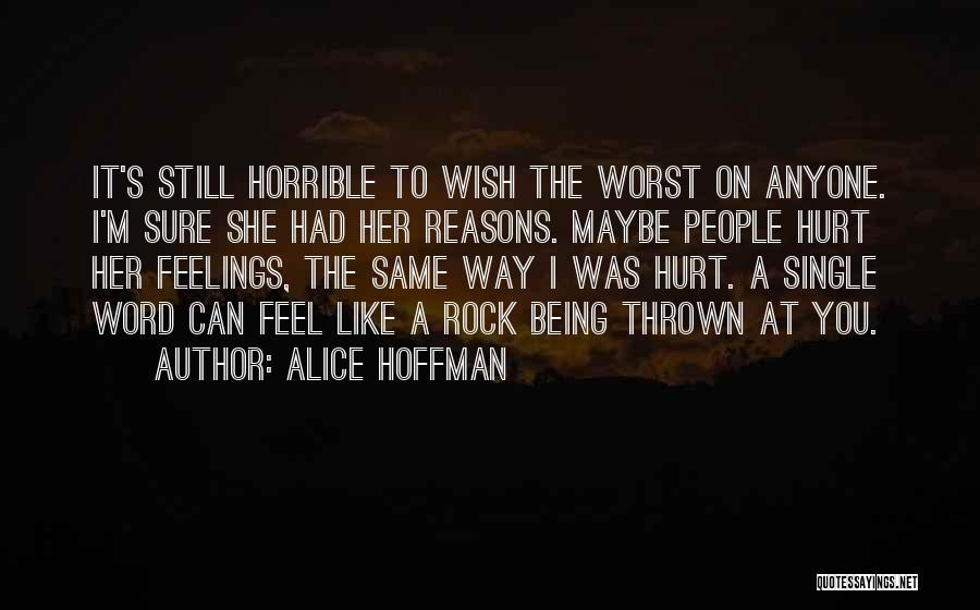 Still Being Single Quotes By Alice Hoffman