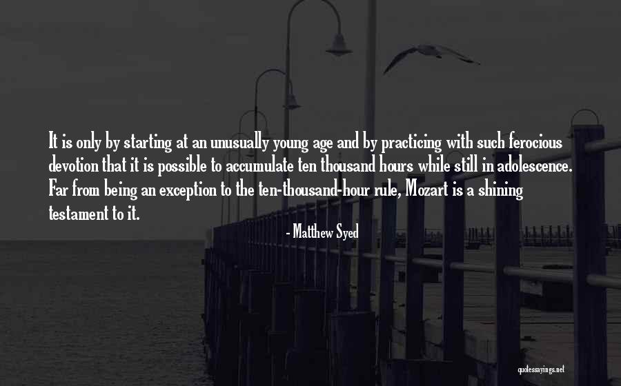 Still Being Young Quotes By Matthew Syed Still Being Young Quotes By Matthew Syed
