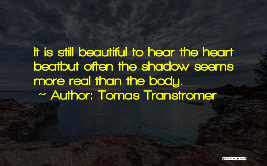 Still Breathing Quotes By Tomas Transtromer