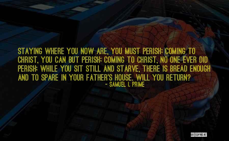 Still Coming Quotes By Samuel I. Prime