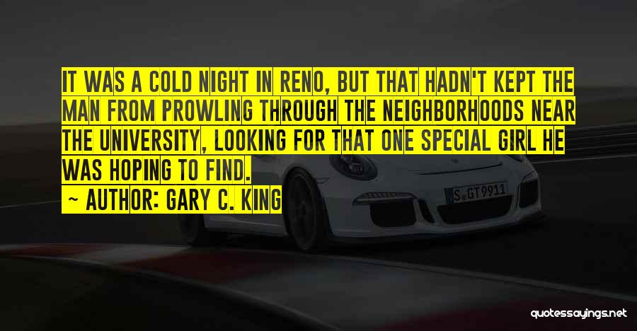 Still Hoping For The Best Quotes By Gary C. King