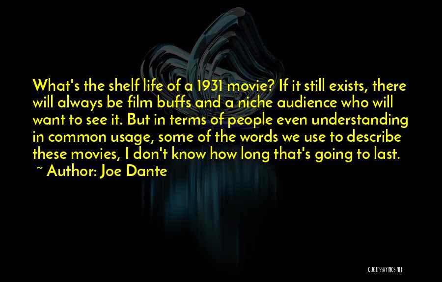 Still Life Film Quotes By Joe Dante