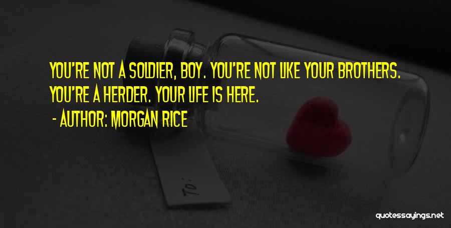 Still Life With Rice Quotes By Morgan Rice