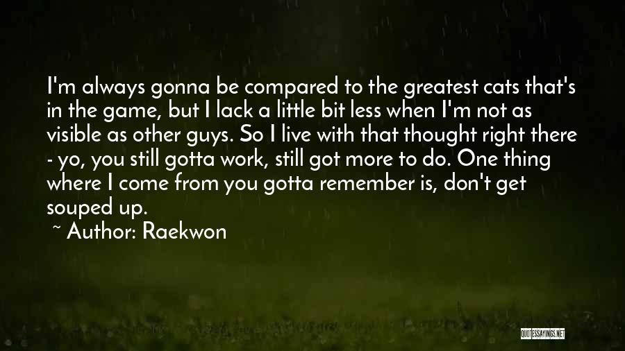 Still More To Come Quotes By Raekwon