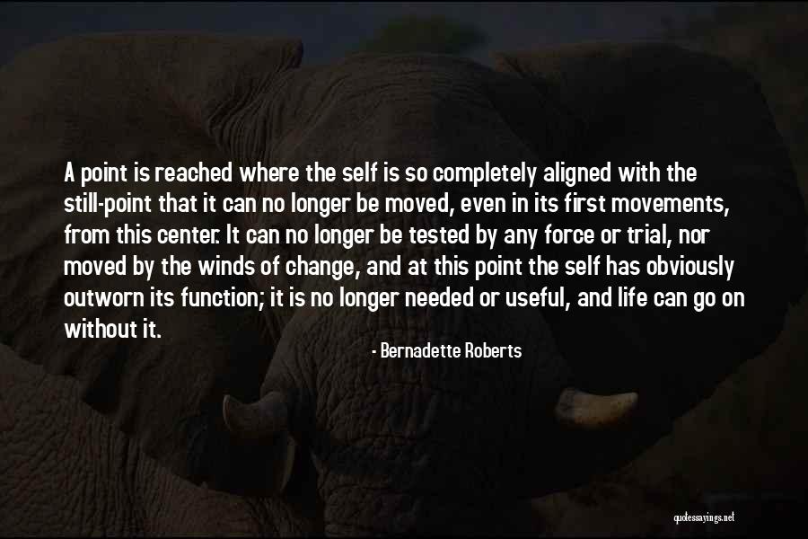 Still Point Quotes By Bernadette Roberts Still Point Quotes By Bernadette Roberts