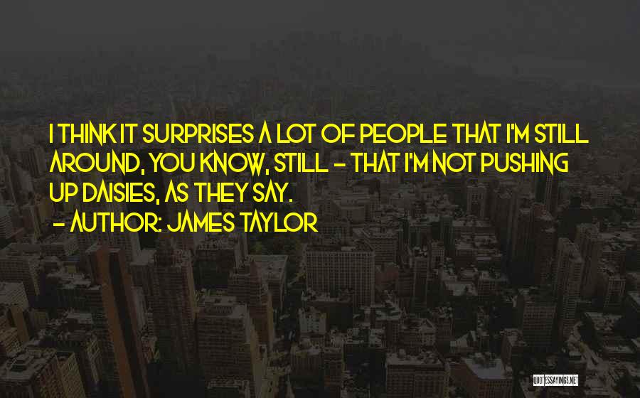Still Pushing Quotes By James Taylor