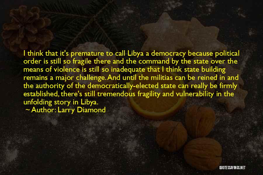 Still Remains Quotes By Larry Diamond