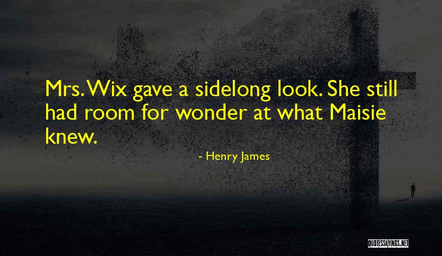 Still Room Quotes By Henry James