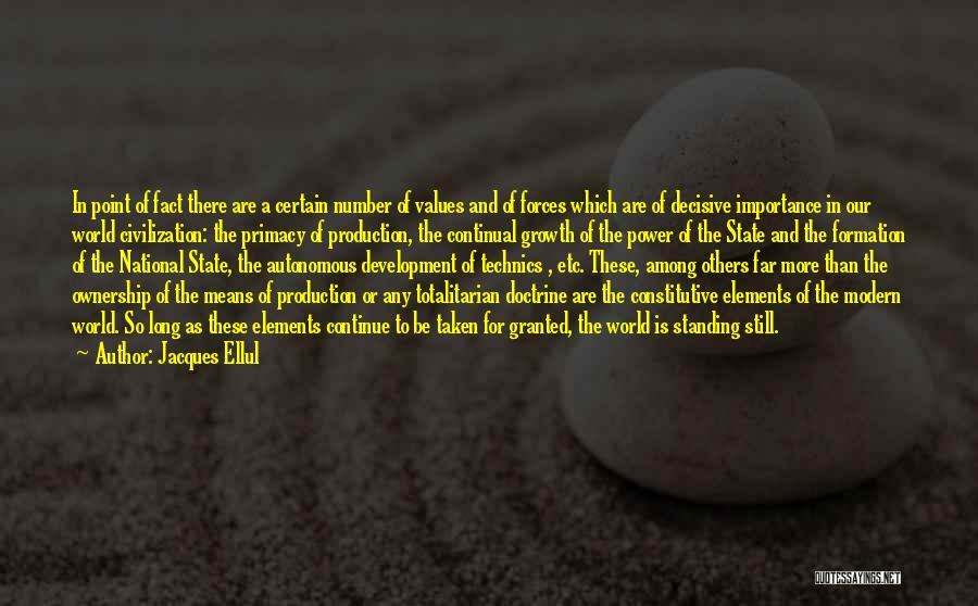 Still Standing Quotes By Jacques Ellul