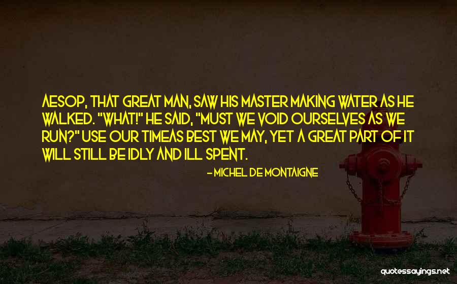 Still Water Quotes By Michel De Montaigne