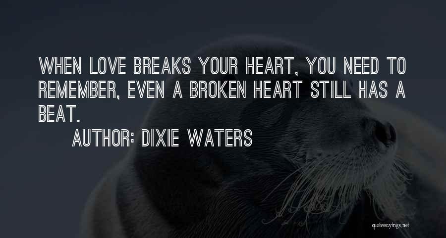 Still Waters Quotes By Dixie Waters