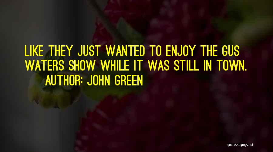 Still Waters Quotes By John Green