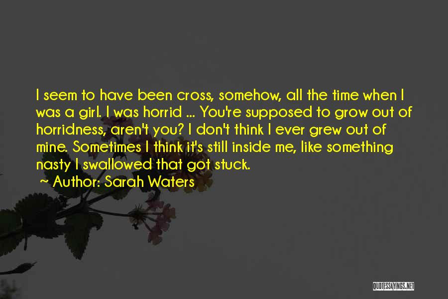 Still Waters Quotes By Sarah Waters