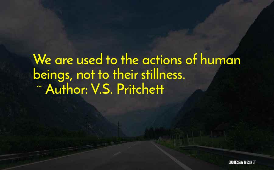 Stillness And Action Quotes By V.S. Pritchett