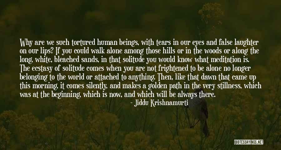 Stillness Nature Quotes By Jiddu Krishnamurti Stillness Nature Quotes By Jiddu Krishnamurti