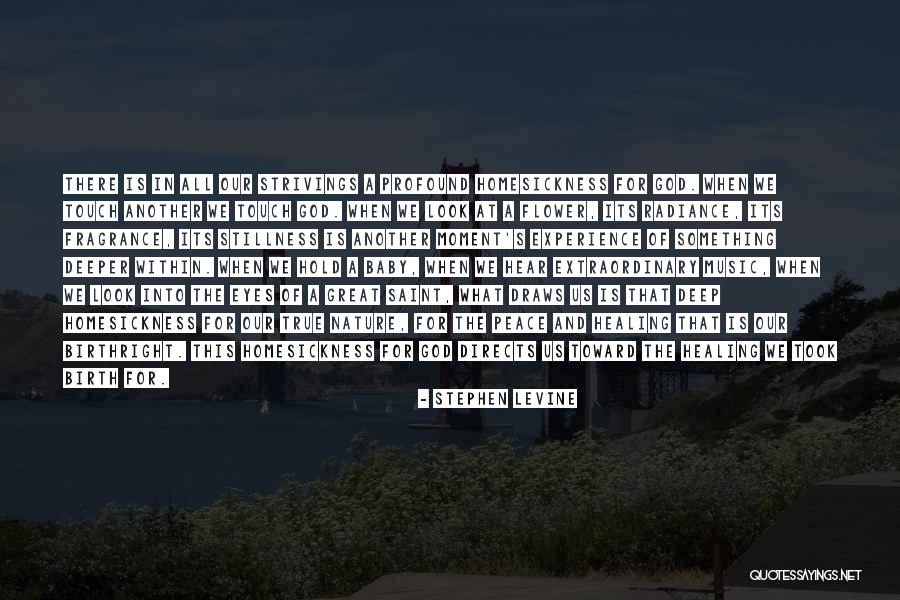 Stillness Nature Quotes By Stephen Levine Stillness Nature Quotes By Stephen Levine