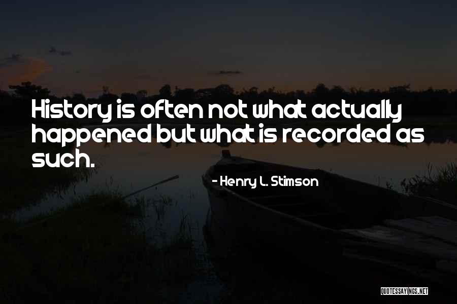 Stimson Quotes By Henry L. Stimson Stimson Quotes By Henry L. Stimson