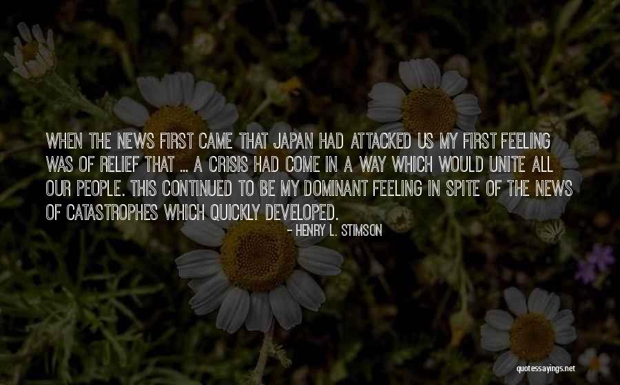 Stimson Quotes By Henry L. Stimson Stimson Quotes By Henry L. Stimson