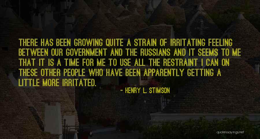 Stimson Quotes By Henry L. Stimson