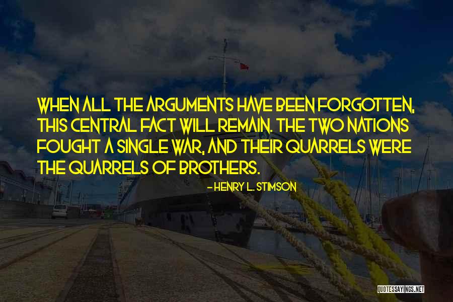 Stimson Quotes By Henry L. Stimson