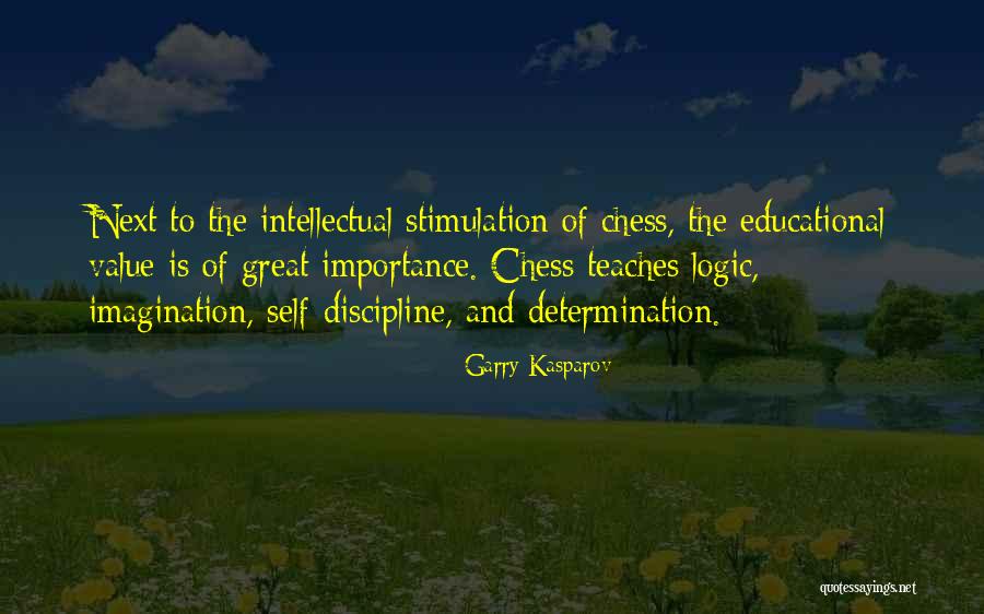 Stimulation Quotes By Garry Kasparov