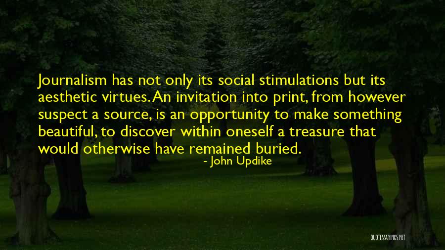 Stimulations Quotes By John Updike Stimulations Quotes By John Updike