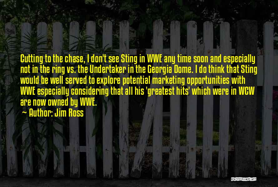 Sting Wcw Quotes By Jim Ross