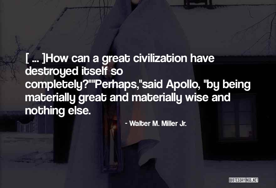 Stingin Quotes By Walter M. Miller Jr. Stingin Quotes By Walter M. Miller Jr.