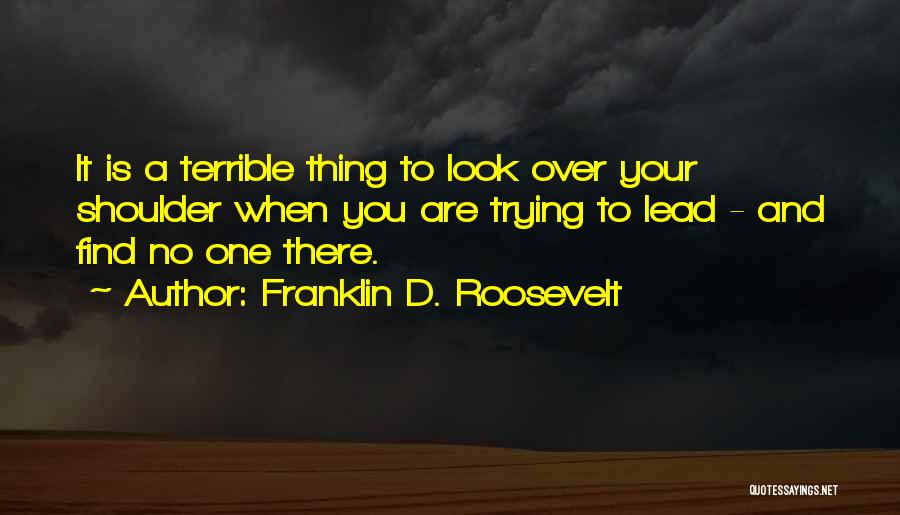 Stings Kids Quotes By Franklin D. Roosevelt