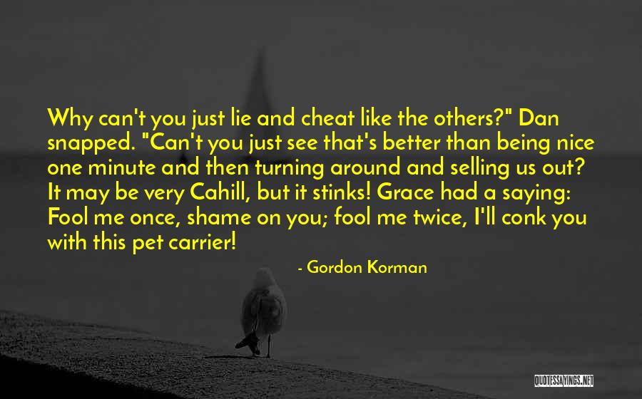 Stinks Like Quotes By Gordon Korman