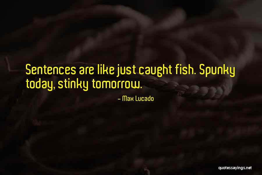 Stinky Fish Quotes By Max Lucado Stinky Fish Quotes By Max Lucado