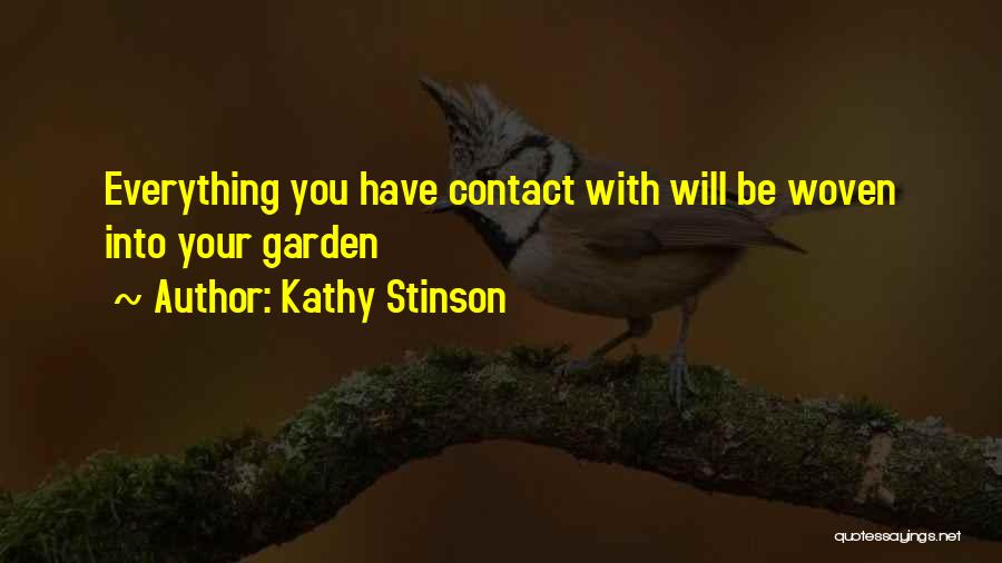 Stinson Quotes By Kathy Stinson