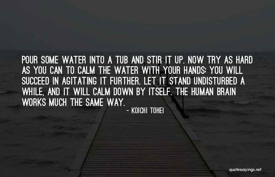 Stir It Up Quotes By Koichi Tohei Stir It Up Quotes By Koichi Tohei