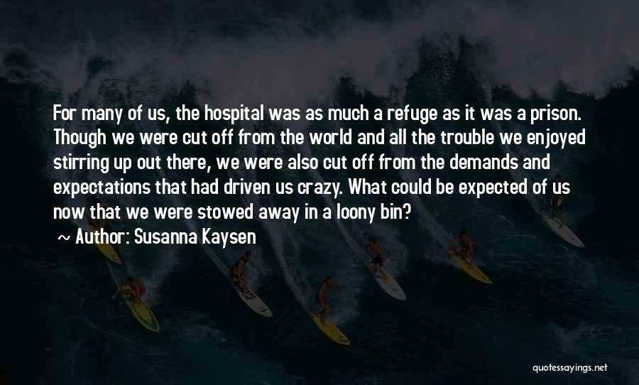 Stirring Up Trouble Quotes By Susanna Kaysen