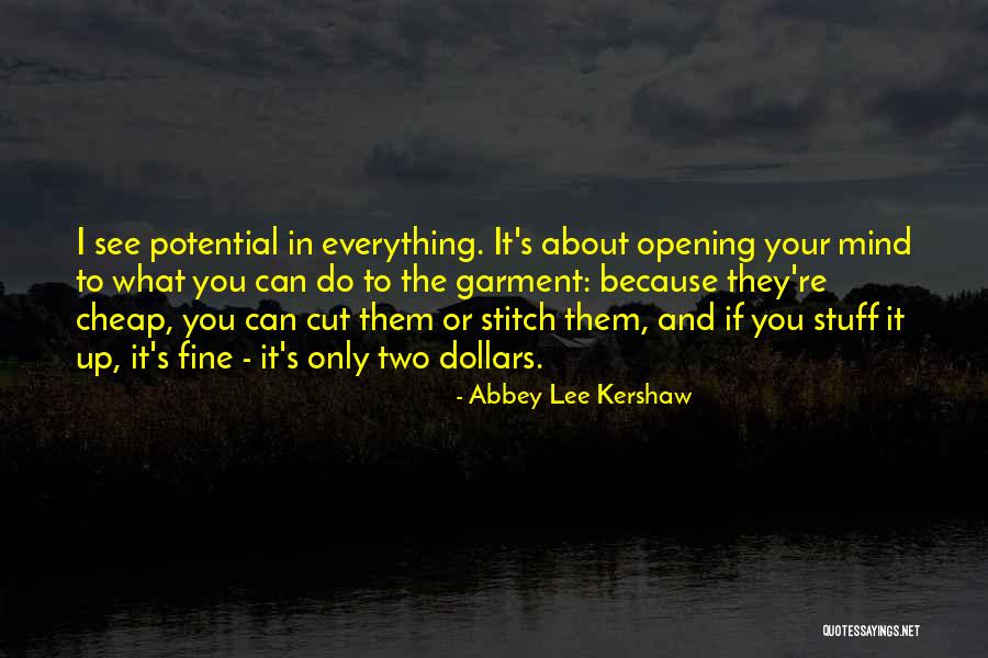 Stitch Quotes By Abbey Lee Kershaw