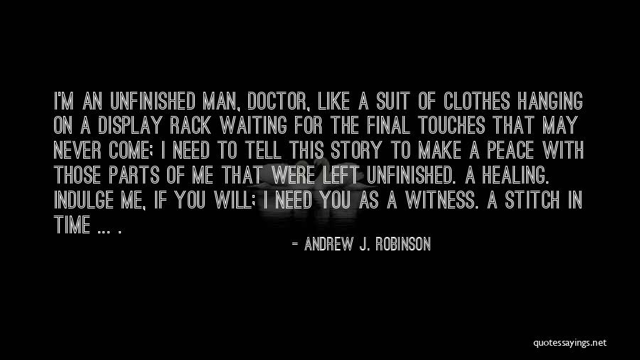 Stitch Quotes By Andrew J. Robinson