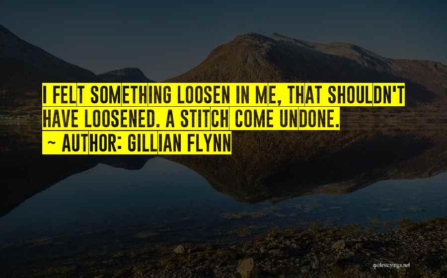 Stitch Quotes By Gillian Flynn