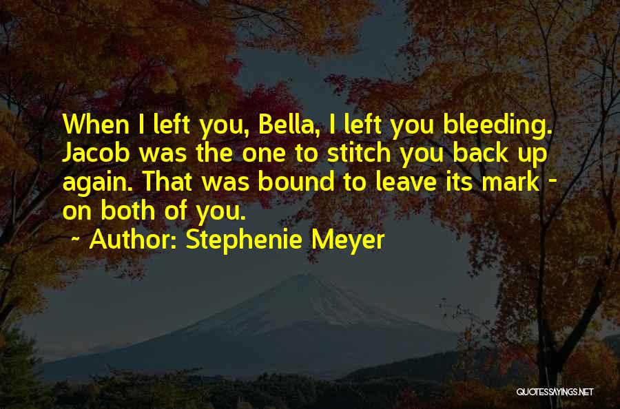 Stitch Quotes By Stephenie Meyer