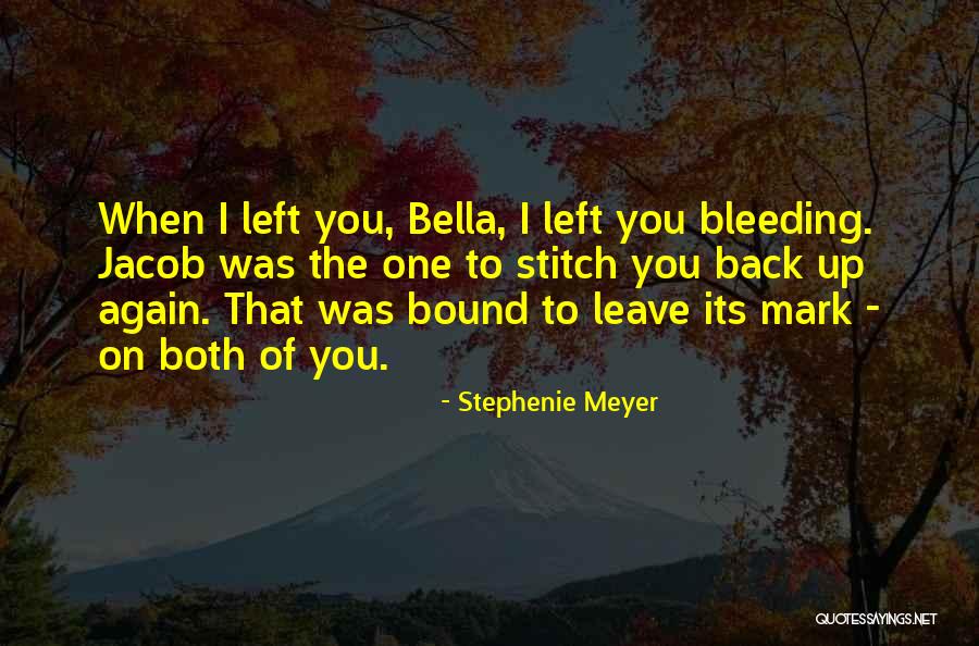 Stitch Quotes By Stephenie Meyer