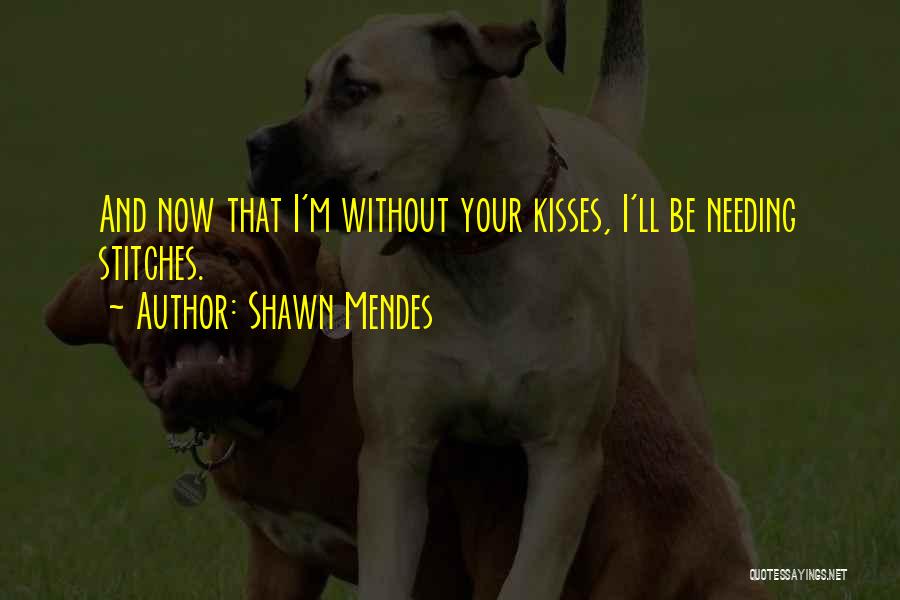 Stitches Shawn Mendes Quotes By Shawn Mendes