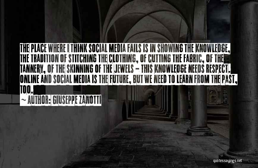 Stitching Quotes By Giuseppe Zanotti