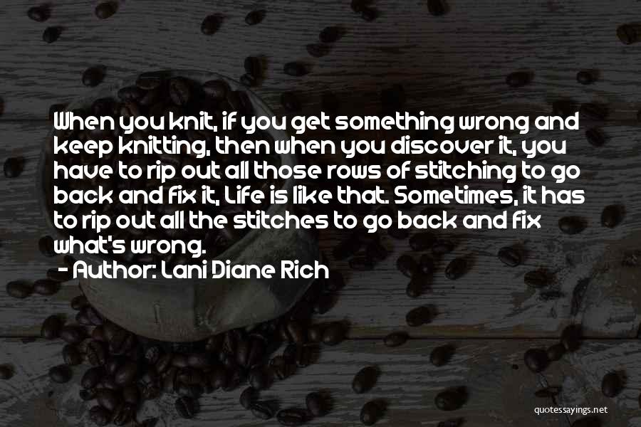 Stitching Quotes By Lani Diane Rich