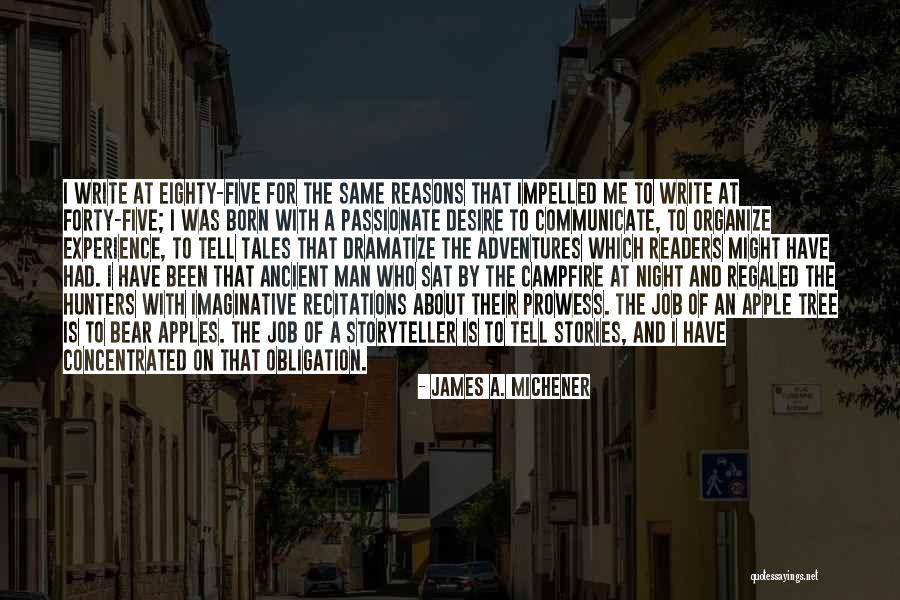 Stivenas Hokinsas Quotes By James A. Michener Stivenas Hokinsas Quotes By James A. Michener