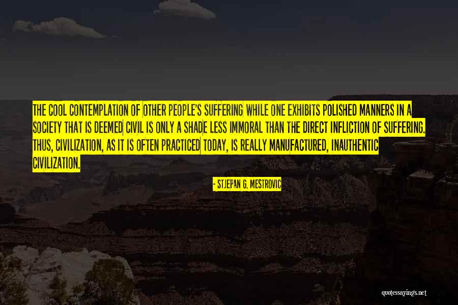 Stjepan G. Mestrovic Quotes 1979326 Stjepan G. Mestrovic Quotes 1979326