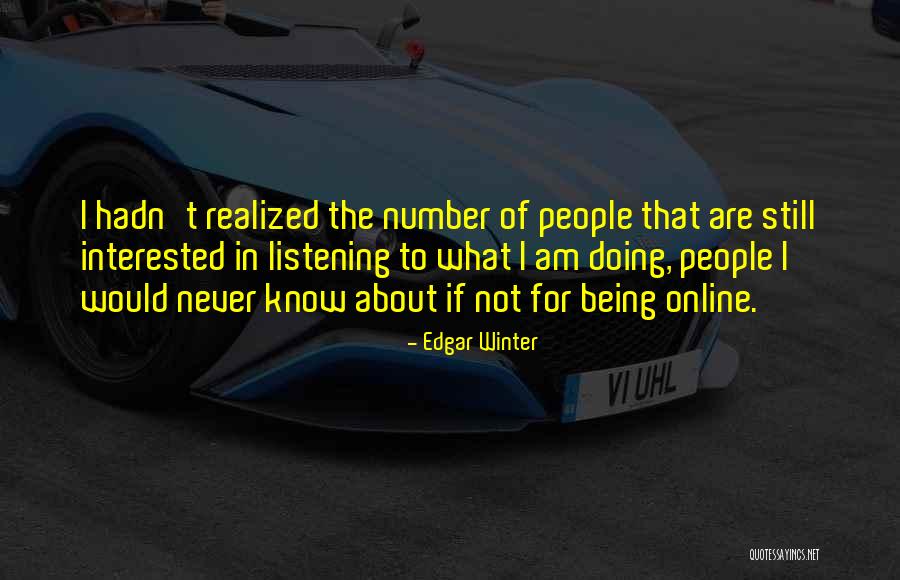 Stocco Wine Quotes By Edgar Winter Stocco Wine Quotes By Edgar Winter