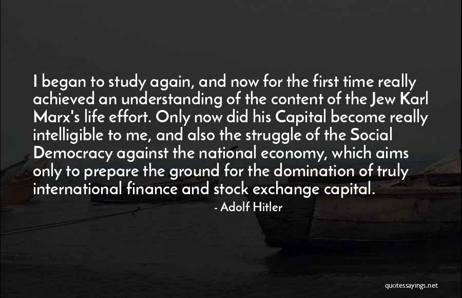 Stock Exchange Quotes By Adolf Hitler