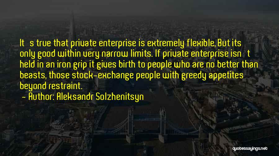 Stock Exchange Quotes By Aleksandr Solzhenitsyn