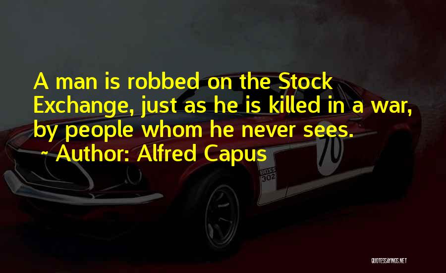 Stock Exchange Quotes By Alfred Capus